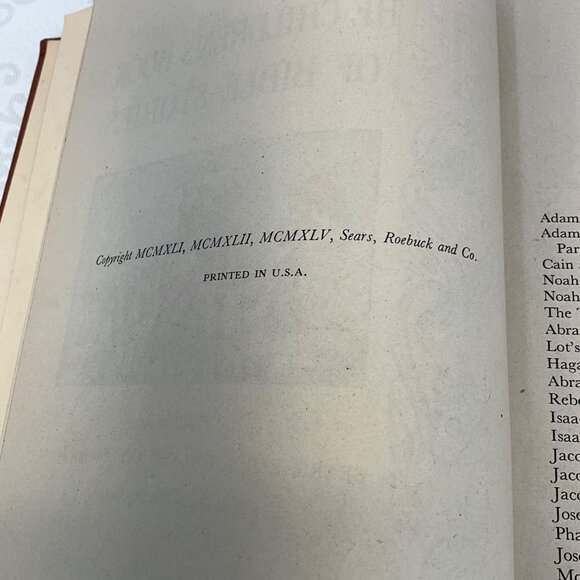 Vintage The Childrens Book Of Bible Stories Hardcover - Picture 6 of 9